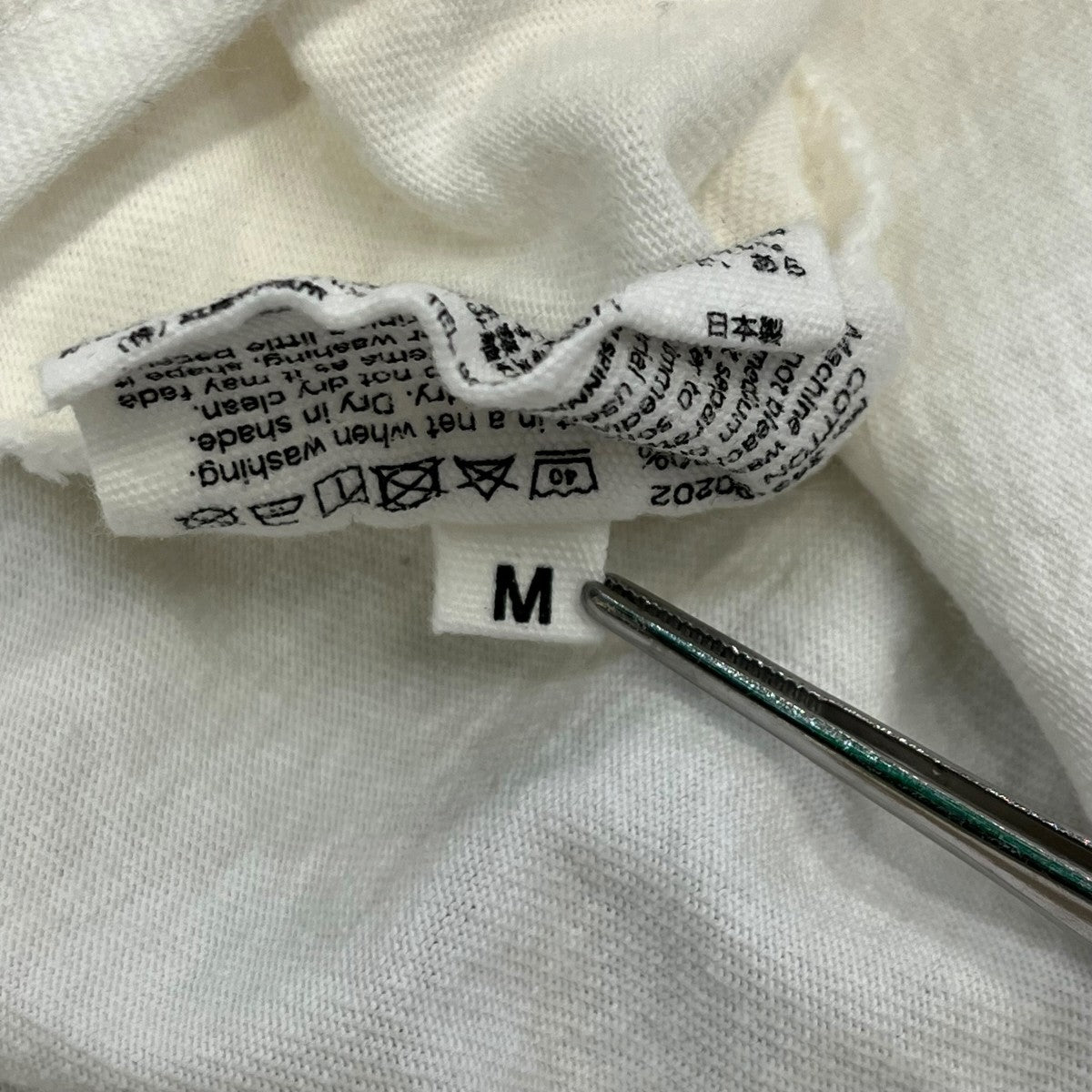 039 ASIC REGULAR WEIGHT ポケットロングスリーブTシャツロングスリーブカットソー345-90202 古着・中古-7枚目のアイテム画像