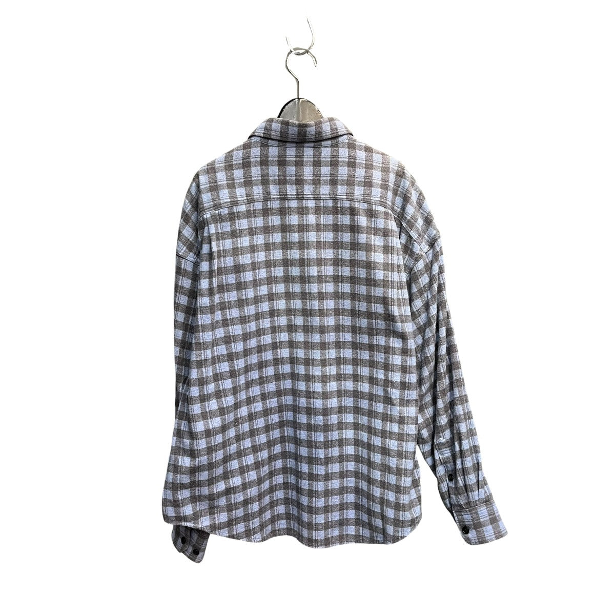 VISVIM PIONEER L S KHADI CHECKチェックシャツ0122205011015 古着・中古-2枚目のアイテム画像