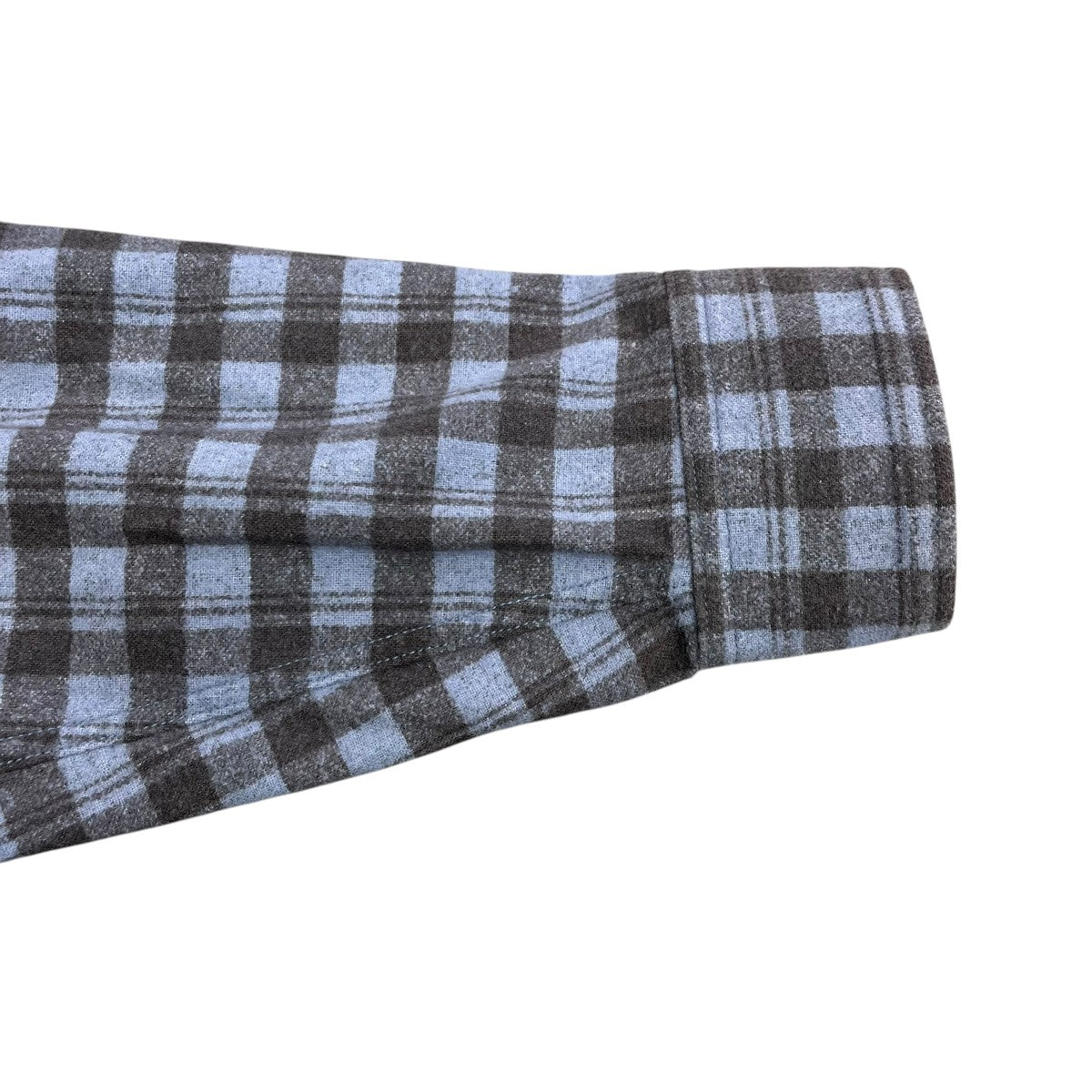 VISVIM PIONEER L S KHADI CHECKチェックシャツ0122205011015 古着・中古-4枚目のアイテム画像