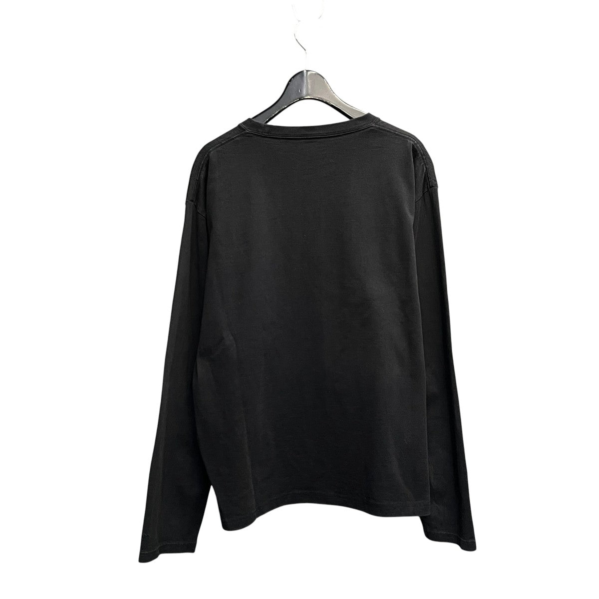 039 ASIC REGULAR WEIGHT 製品染めポケットロングスリーブTシャツロングスリーブカットソー325-90206 古着・中古-2枚目のアイテム画像