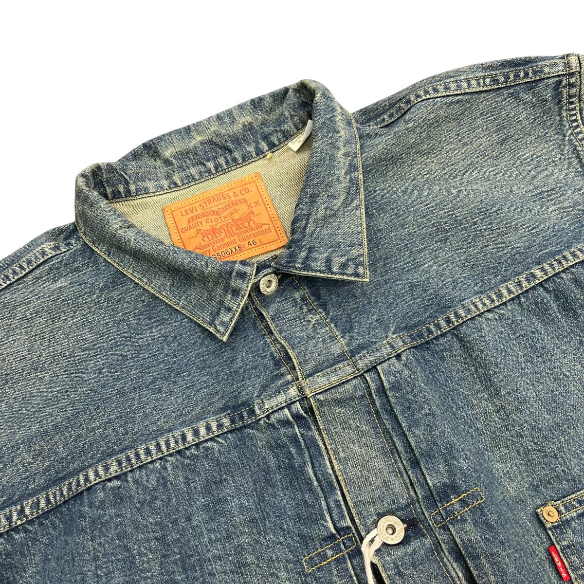 LEVI’S VINTAGE CLOTHING WW2TRUCKER1デニムジャケット0039S-0001 古着・中古-3枚目のアイテム画像