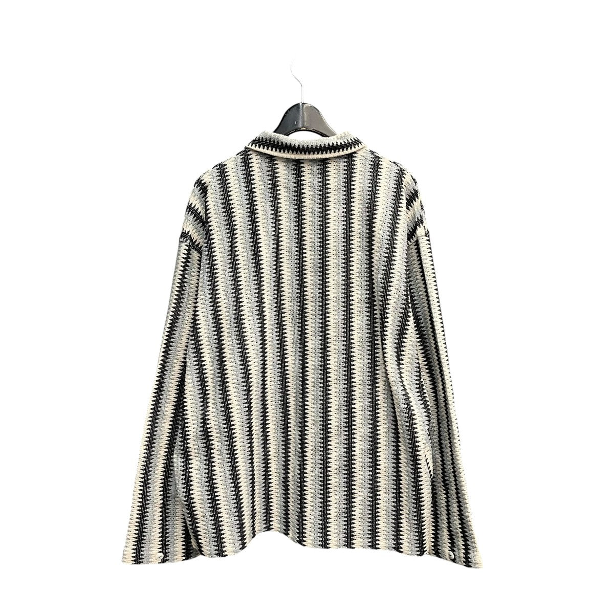 JOURNAL STANDARD relume 26SSINDIA COTTON ”ウェービー” クロシェシャツ26-050-464-0230-1-0 古着・中古-2枚目のアイテム画像