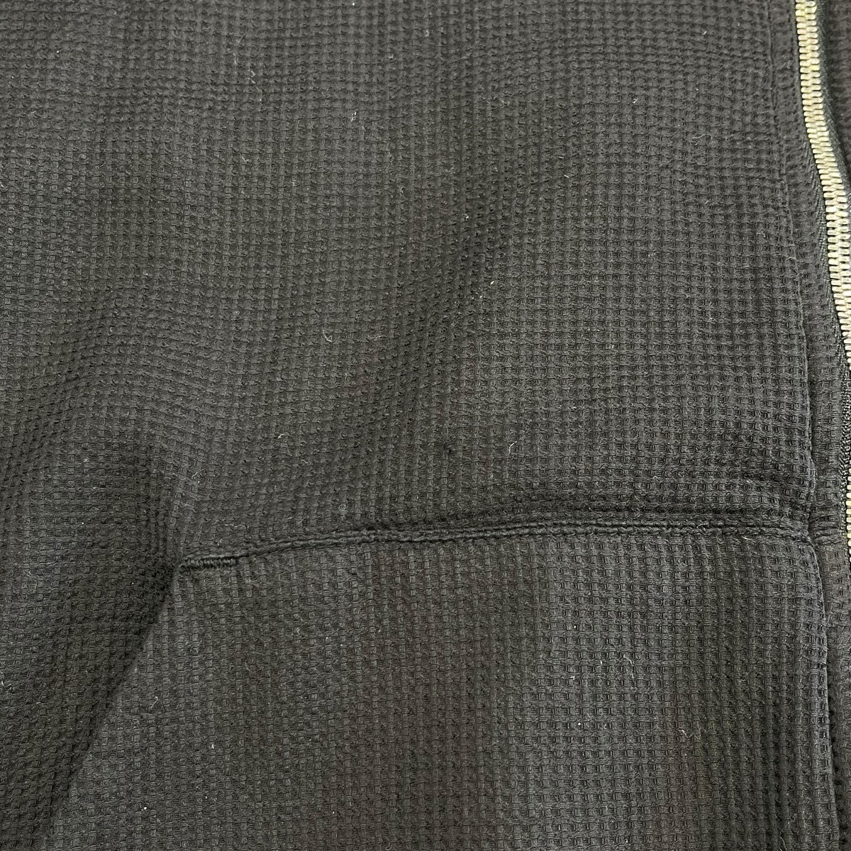 PHINGERIN WAFFLE ZIP HOODIEジップパーカーPD-242-JK-141 古着・中古-7枚目のアイテム画像