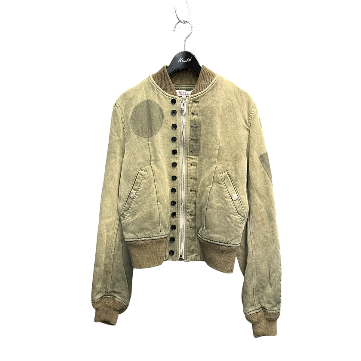 MASU 26SSVICTORIAN BOMBER JACKETフライトジャケットM26U6BL005 古着・中古-1枚目のアイテム画像