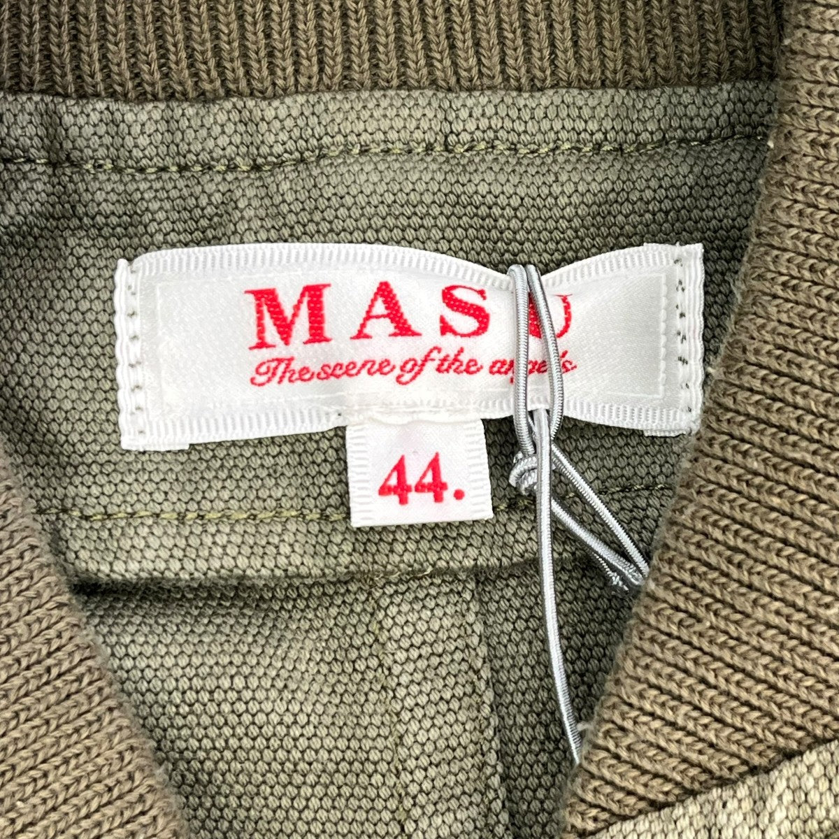MASU 26SSVICTORIAN BOMBER JACKETフライトジャケットM26U6BL005 古着・中古-7枚目のアイテム画像
