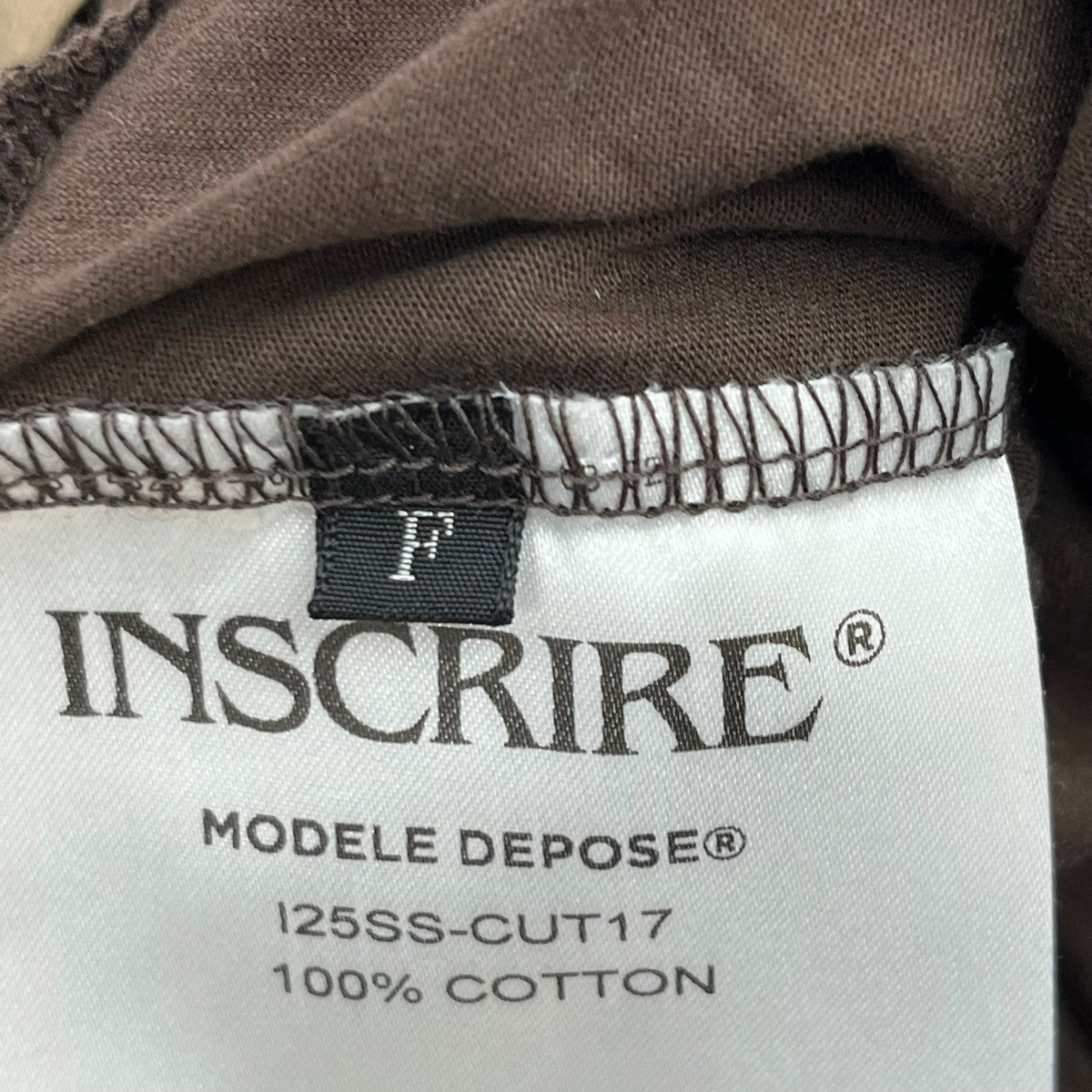 INSCRIRE 25SSLight Jersey Layered T TタンクトップセットI25SS CUT17 古着・中古-6枚目のアイテム画像