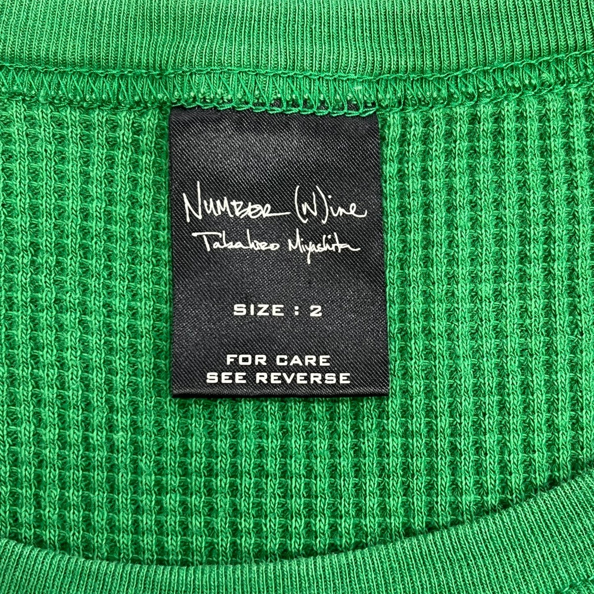 NUMBER (N)INE サーマルカットソー 古着・中古-6枚目のアイテム画像