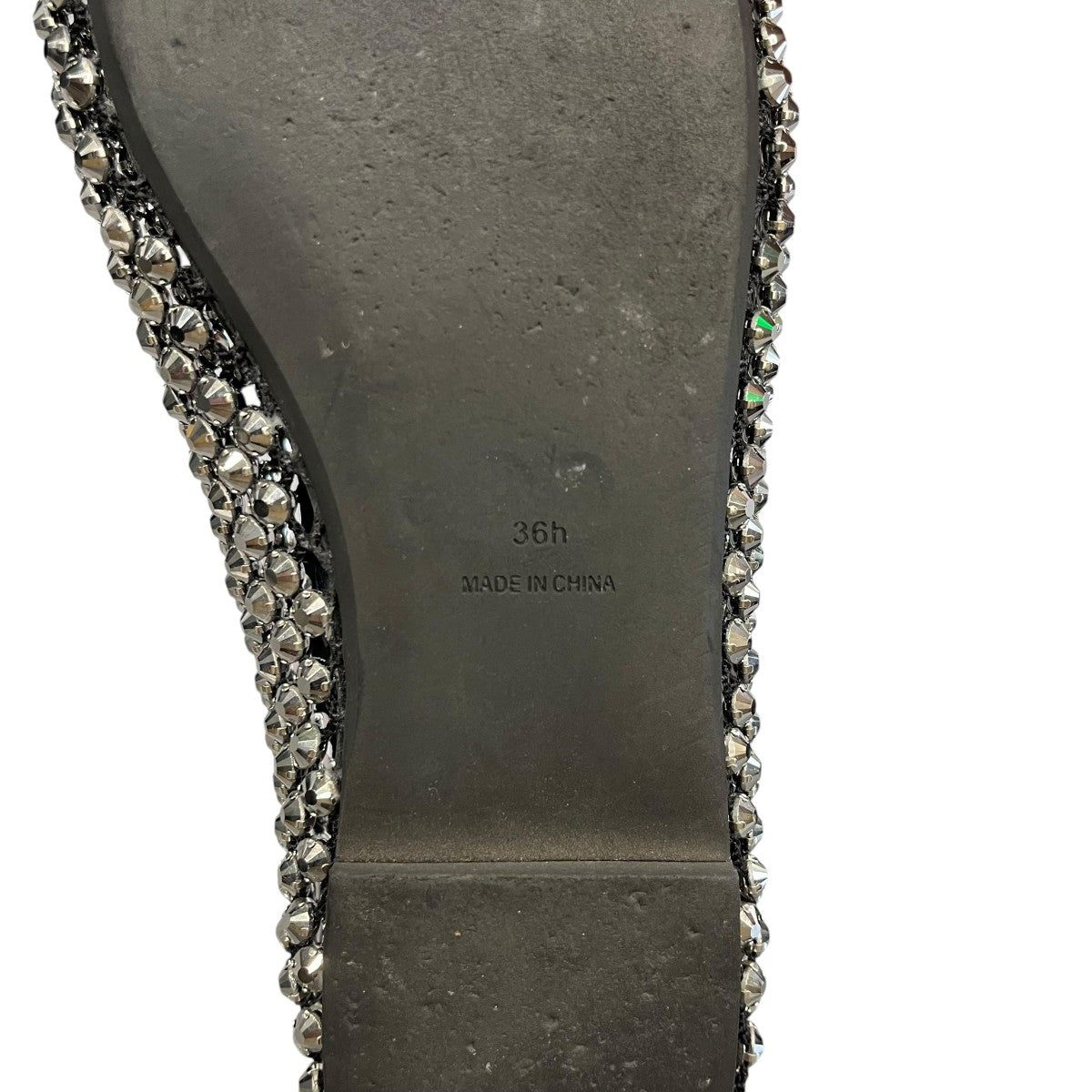 UNITED ARROWS メッシュビジューフラットシューズ 古着・中古-6枚目のアイテム画像