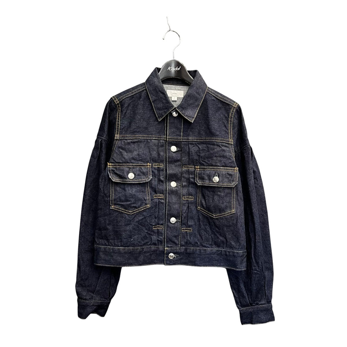 HYKE BALLOON SLEEVE DENIM JACKETデニムジャケット 古着・中古-1枚目のアイテム画像