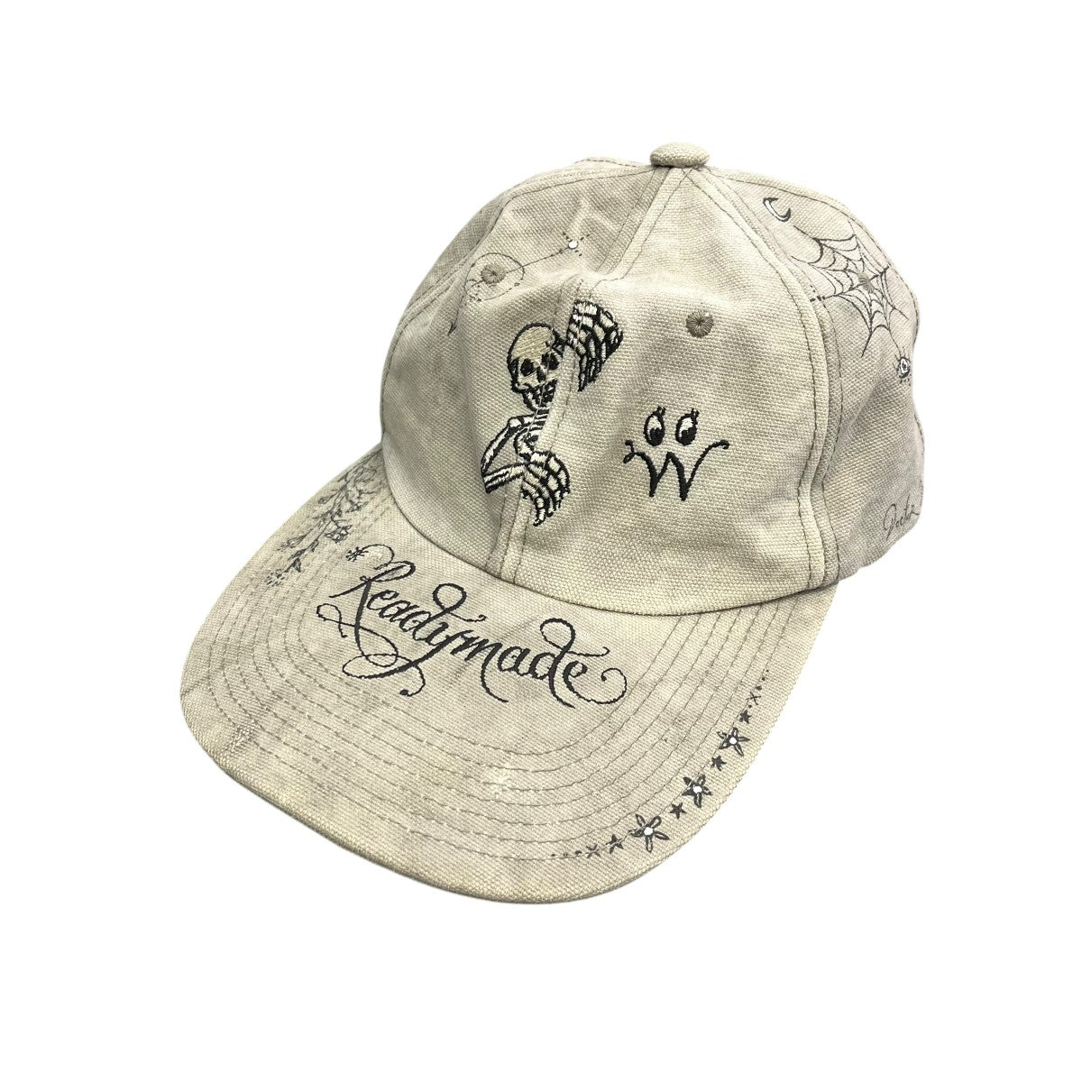 READYMADE×DR．WOO 6パネルキャップ 古着・中古-1枚目のアイテム画像