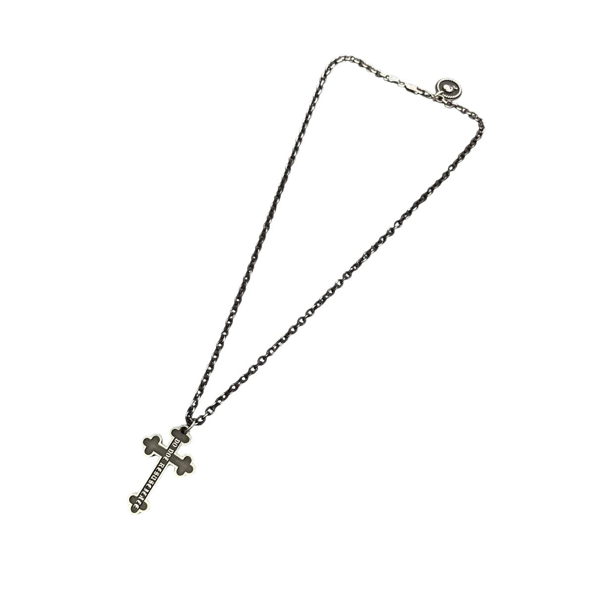 SAINT MICHAEL×NEIGHBORHOOD NH STHD．SILVERNECKLACE SILVERクロスネックレス 古着・中古-1枚目のアイテム画像