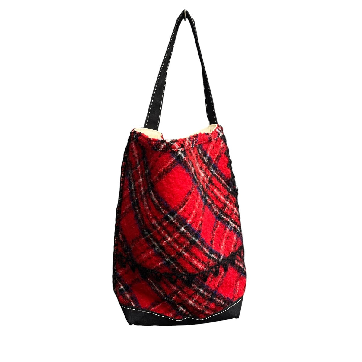 TEMBEA×TAO COMME des GARCONS チェックワンショルダーバッグTL K201 古着・中古-1枚目のアイテム画像