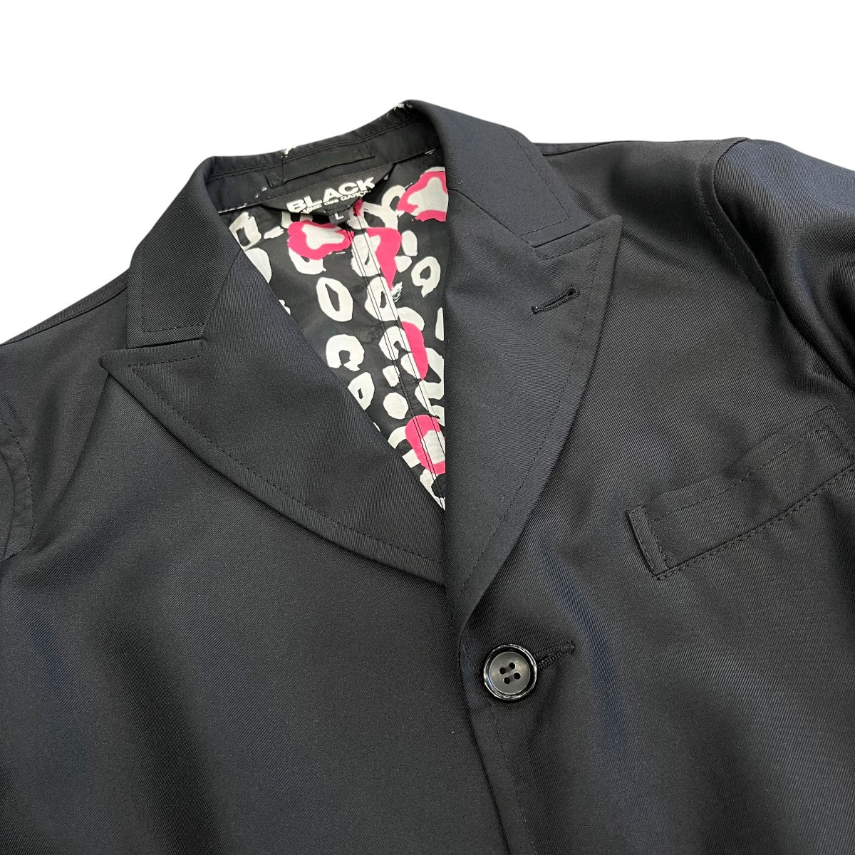 BLACK COMME des GARCONS 23SSテーラードジャケット1K J015 古着・中古-3枚目のアイテム画像