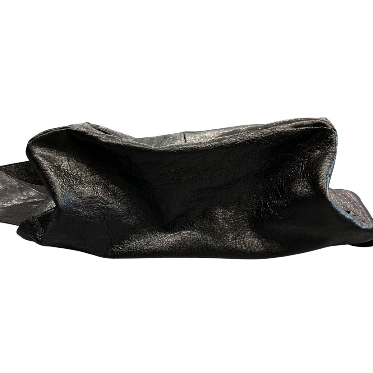 Y’s 26SSSURFACE-DYED SOFT TAN LEATHER BOX SHOULDER BAGショルダーバッグYK-I07-712 古着・中古-4枚目のアイテム画像