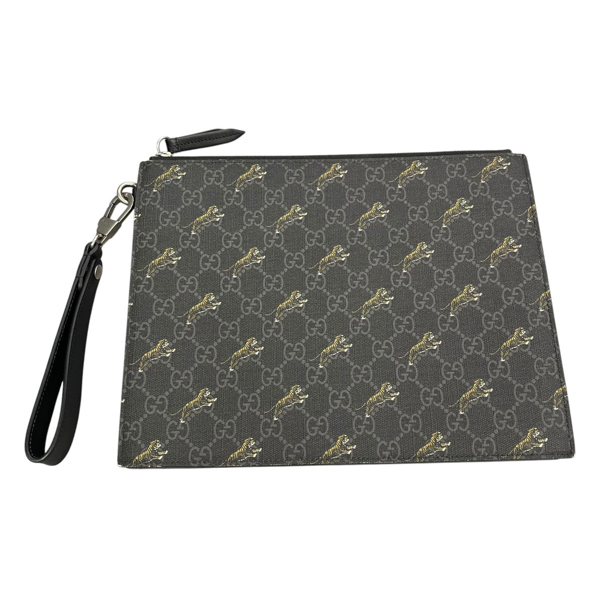 GUCCI GGスプリーム クラッチバッグ タイガープリント575136 古着・中古-2枚目のアイテム画像