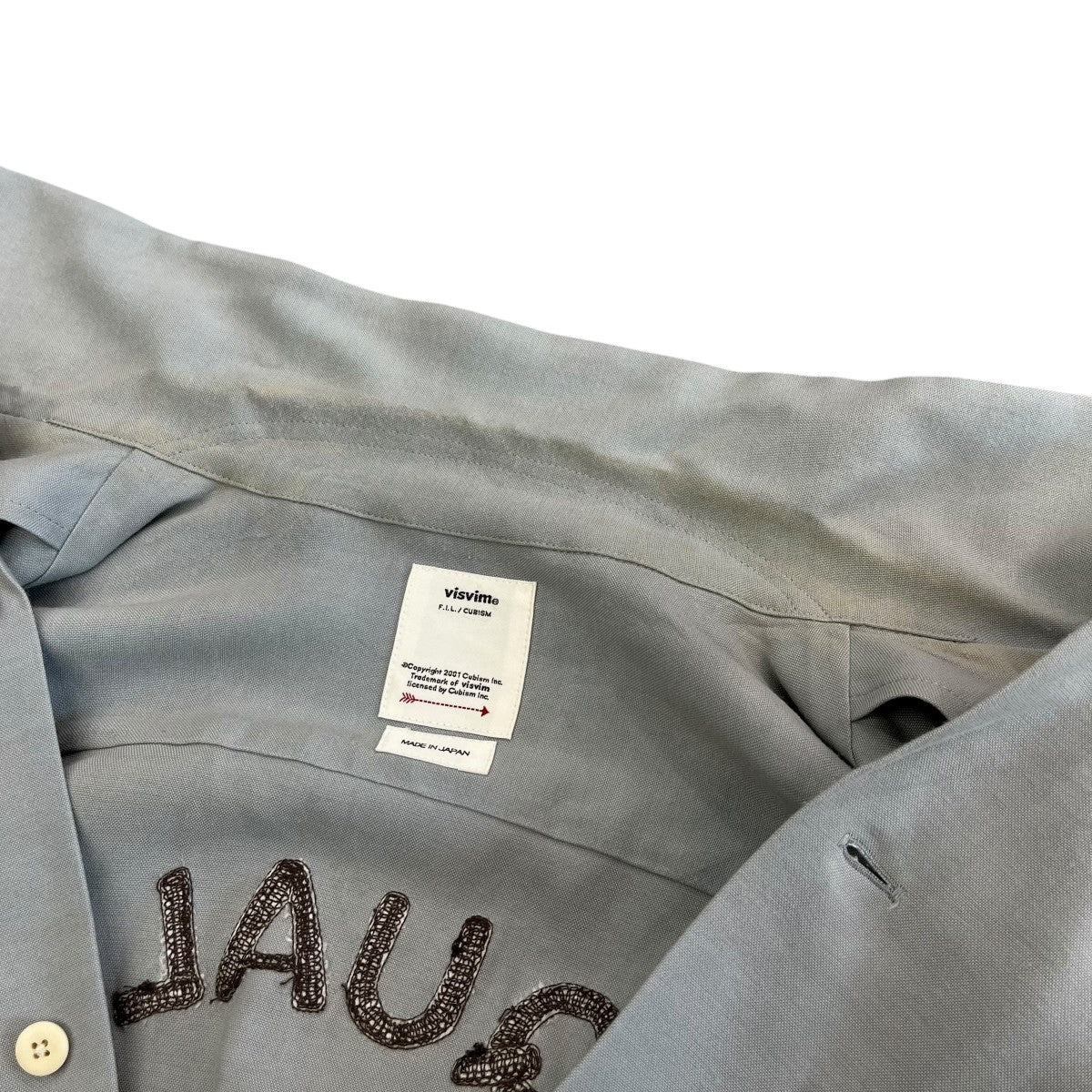 KEESEY G．S． SHIRT L S I．Q．W．T．オープンカラーシャツ0124105011015