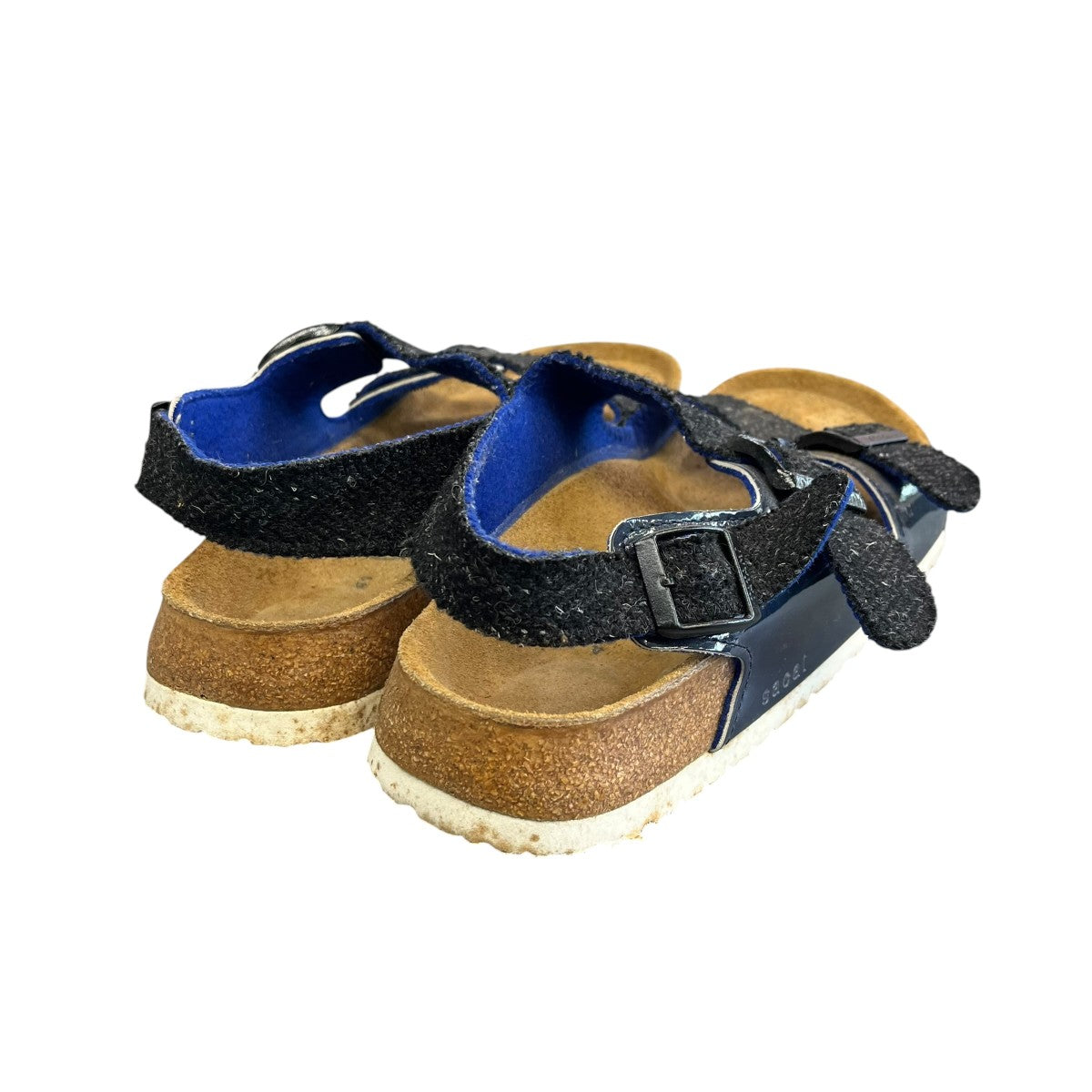 sacai×TATAMI ツイードストラップサンダル 古着・中古-2枚目のアイテム画像