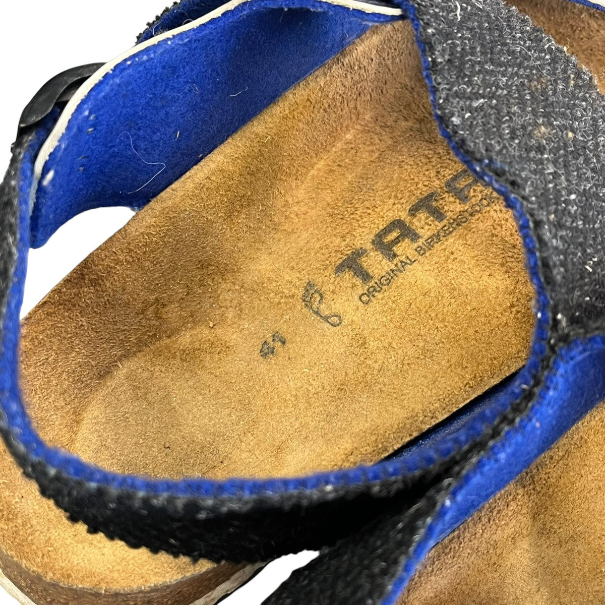 sacai×TATAMI ツイードストラップサンダル 古着・中古-8枚目のアイテム画像