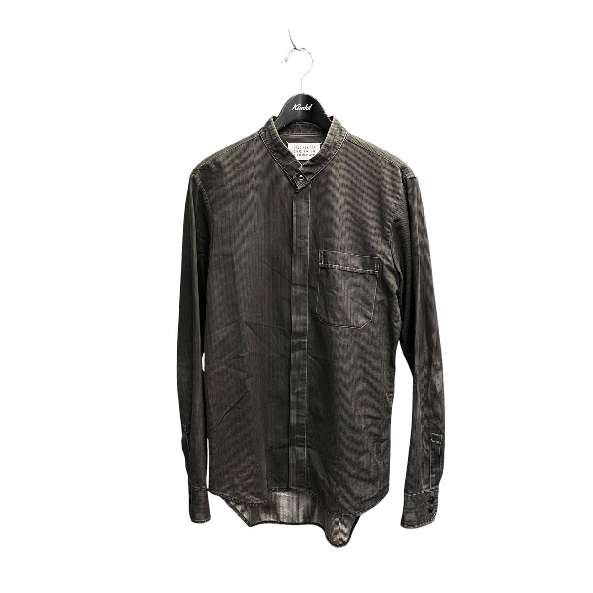 Martin Margiela ここのえタグスタンドカラーシャツ930C05693261 古着・中古-1枚目のアイテム画像