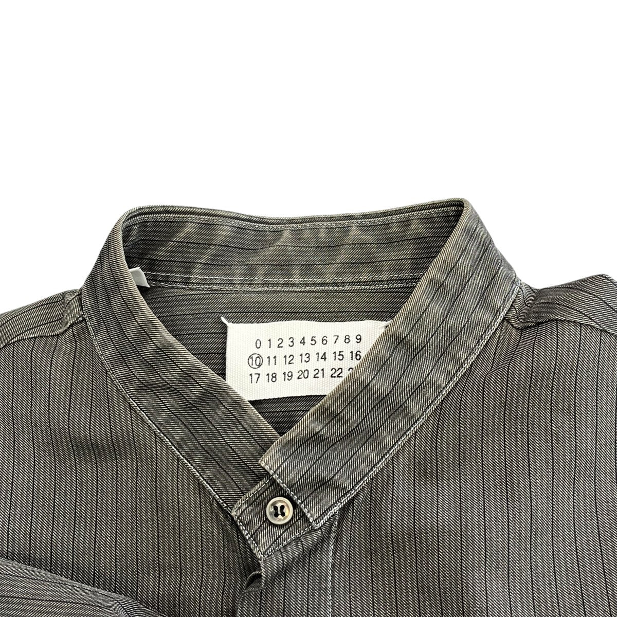 Martin Margiela ここのえタグスタンドカラーシャツ930C05693261 古着・中古-8枚目のアイテム画像