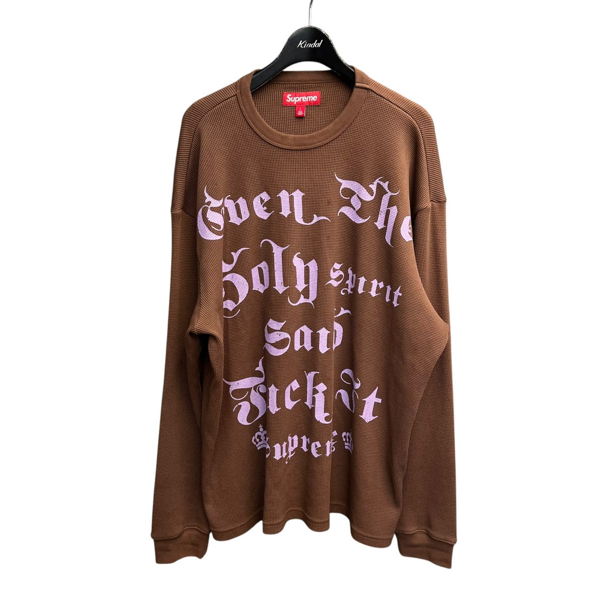 Supreme 25AWAngel Thermalサーマルカットソー 古着・中古-1枚目のアイテム画像