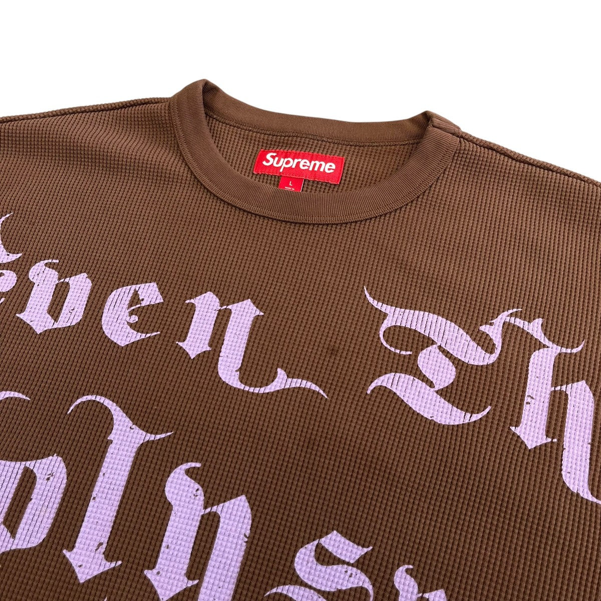 Supreme 25AWAngel Thermalサーマルカットソー 古着・中古-3枚目のアイテム画像