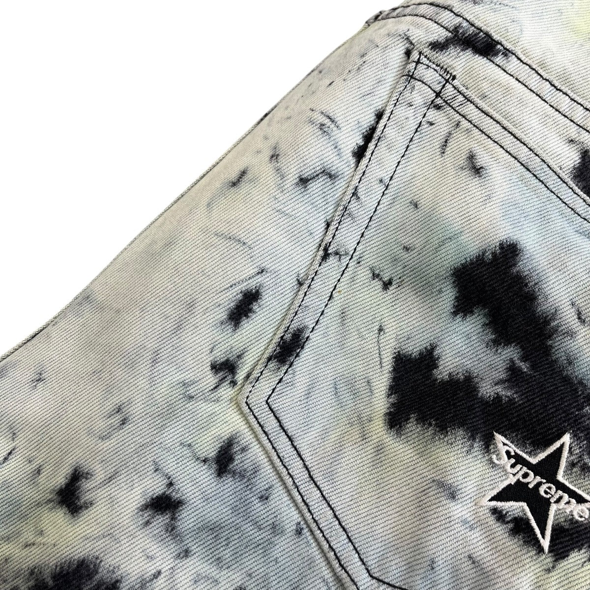 Supreme 26SSRegular Jean Tie Dyeタイダイデニムパンツ 古着・中古-5枚目のアイテム画像