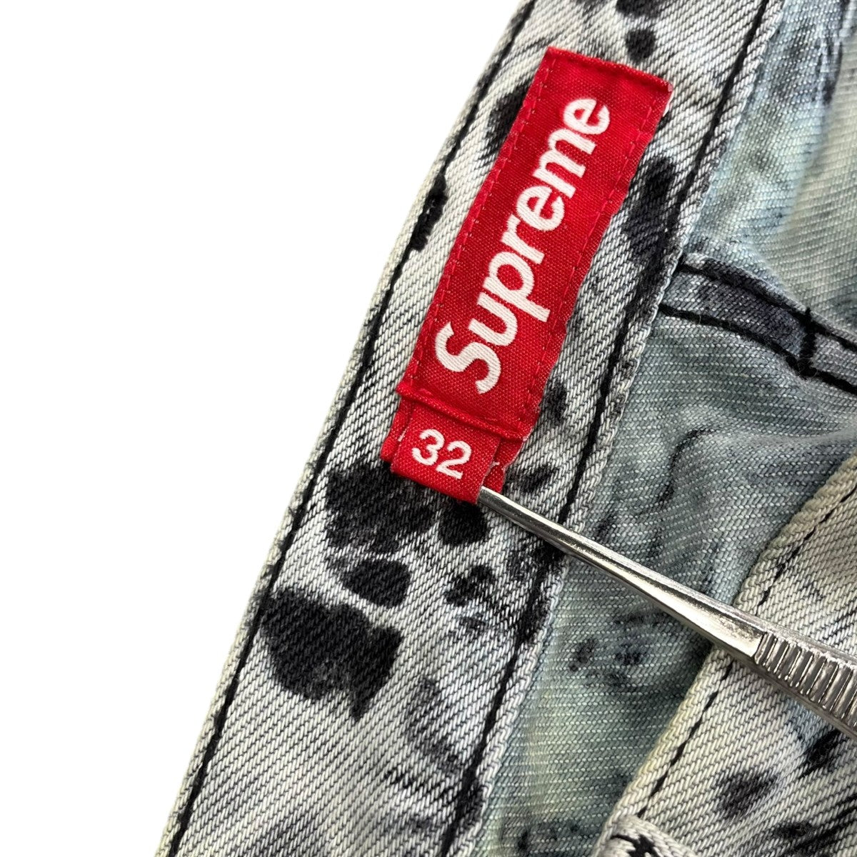 Supreme 26SSRegular Jean Tie Dyeタイダイデニムパンツ 古着・中古-7枚目のアイテム画像