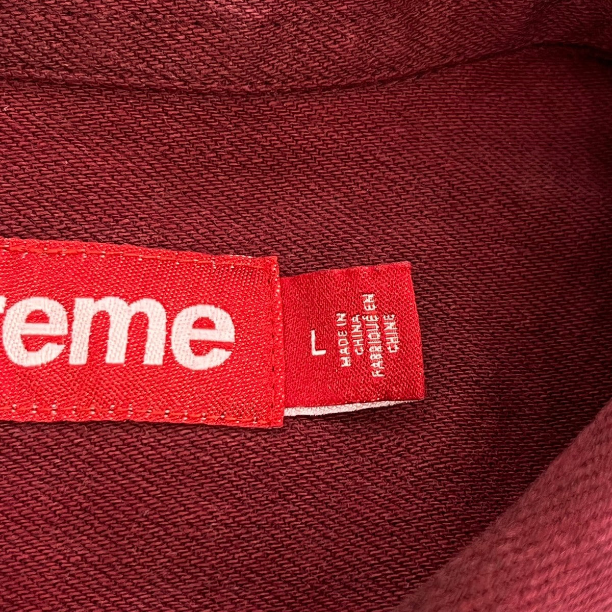 Supreme 25AWApplique Denim Shirtボタンダウンシャツ 古着・中古-7枚目のアイテム画像