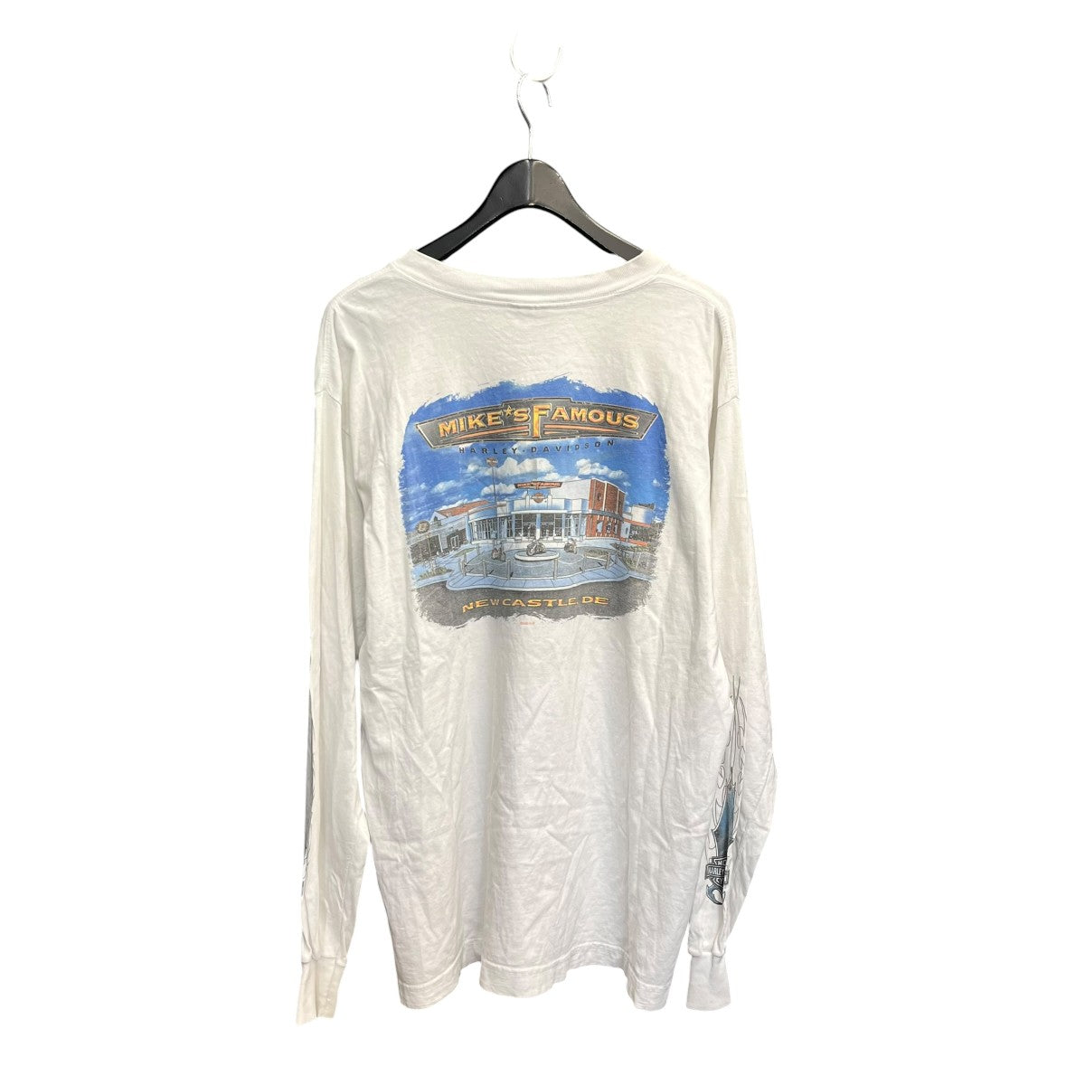 HARLEY-DAVIDSON 00Sロングスリーブカットソー 古着・中古-2枚目のアイテム画像