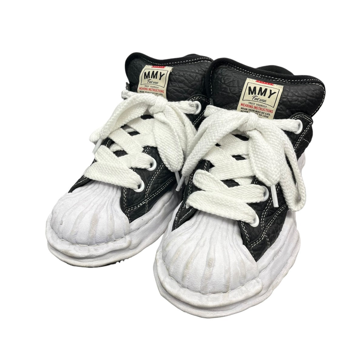 Maison MIHARA YASUHIRO BLAKEY Puffer Original Sole Monster Leather Low-Top Sneakerローカットスニーカー 古着・中古-1枚目のアイテム画像