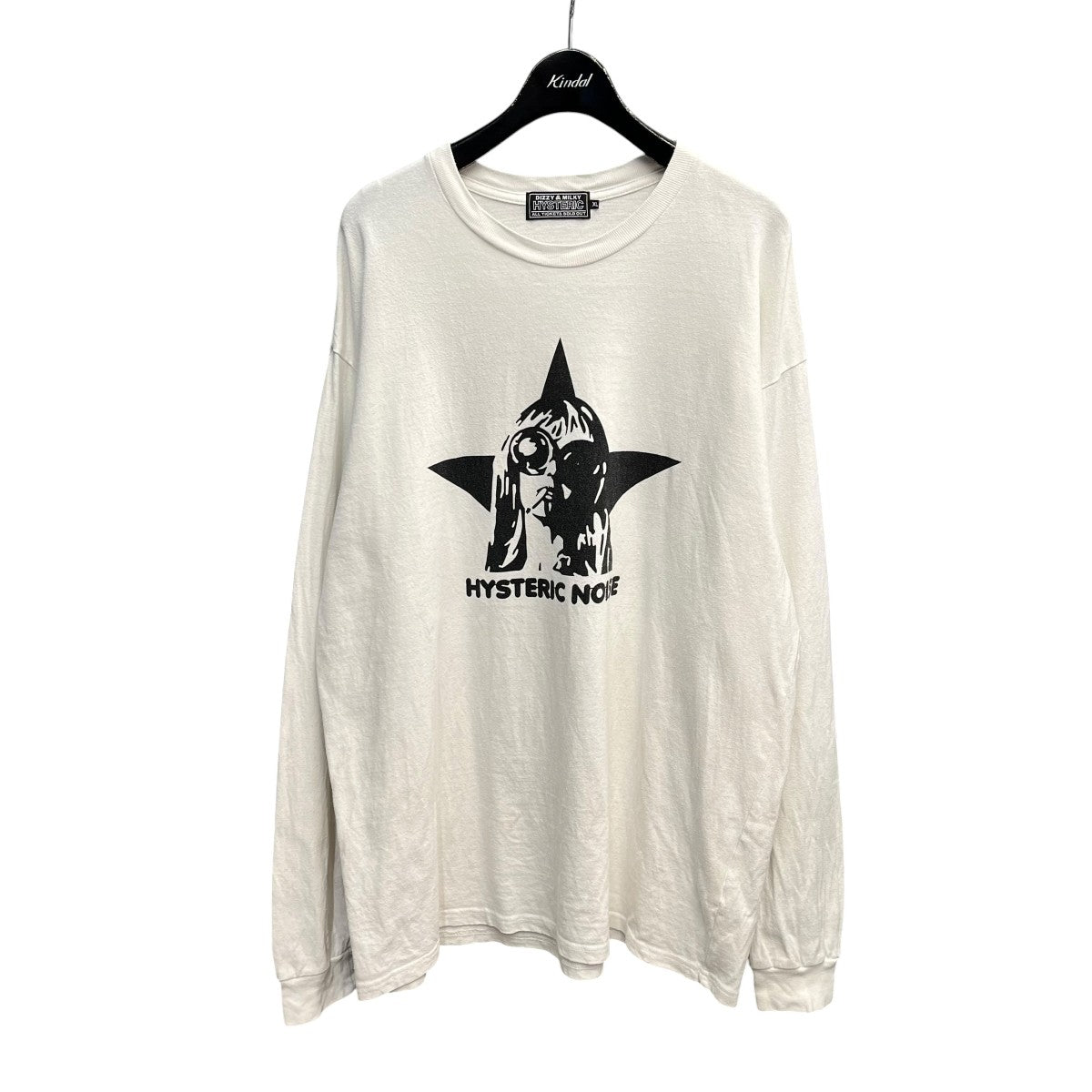Hysteric Glamour HYSTERIC NOISE Tシャツロングスリーブカットソー02253CL04 古着・中古-1枚目のアイテム画像