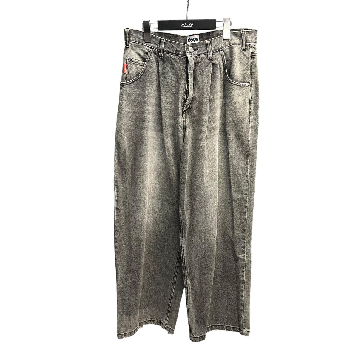 9090 King Logo Vintage Like DenimデニムパンツNN1420 古着・中古-1枚目のアイテム画像