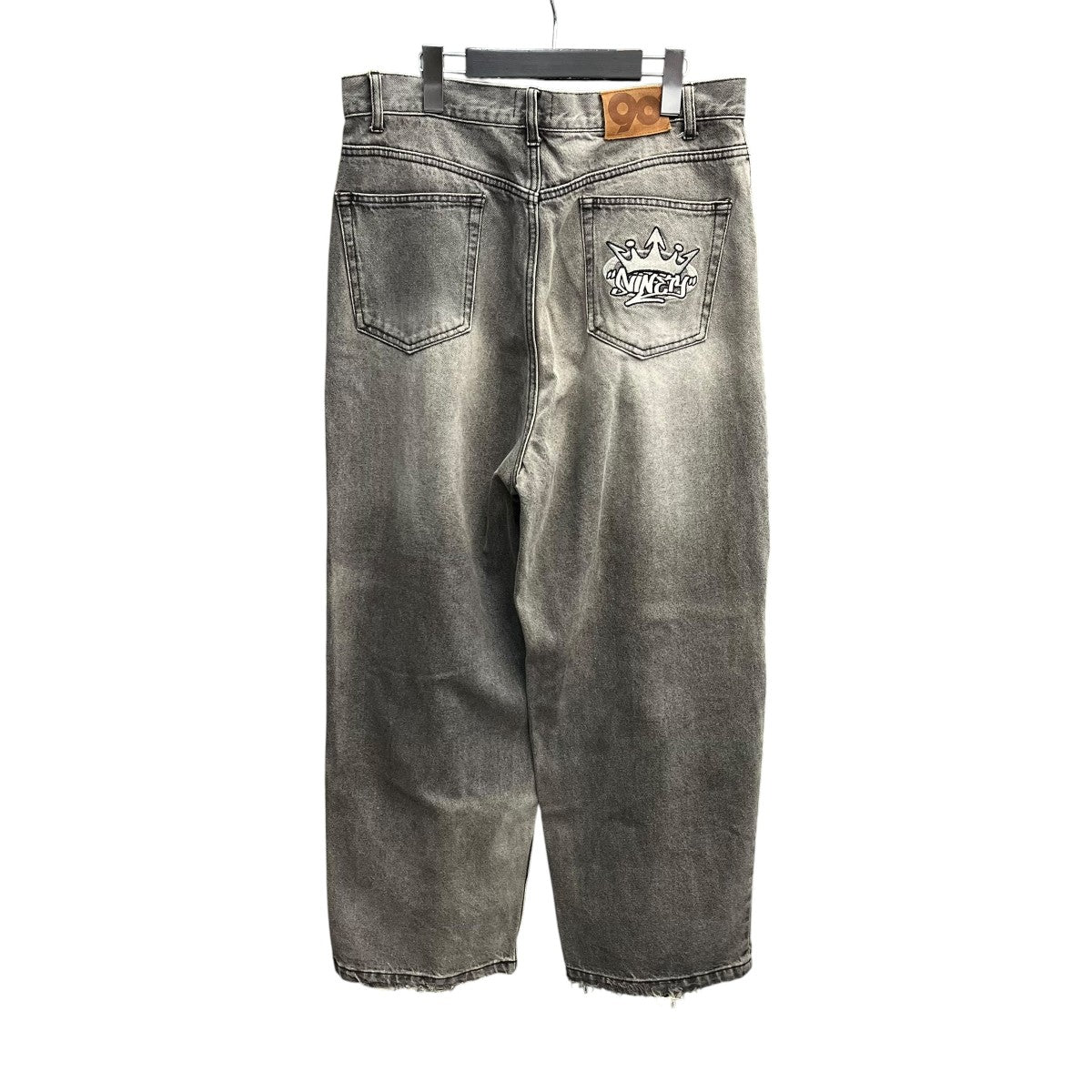 9090 King Logo Vintage Like DenimデニムパンツNN1420 古着・中古-2枚目のアイテム画像