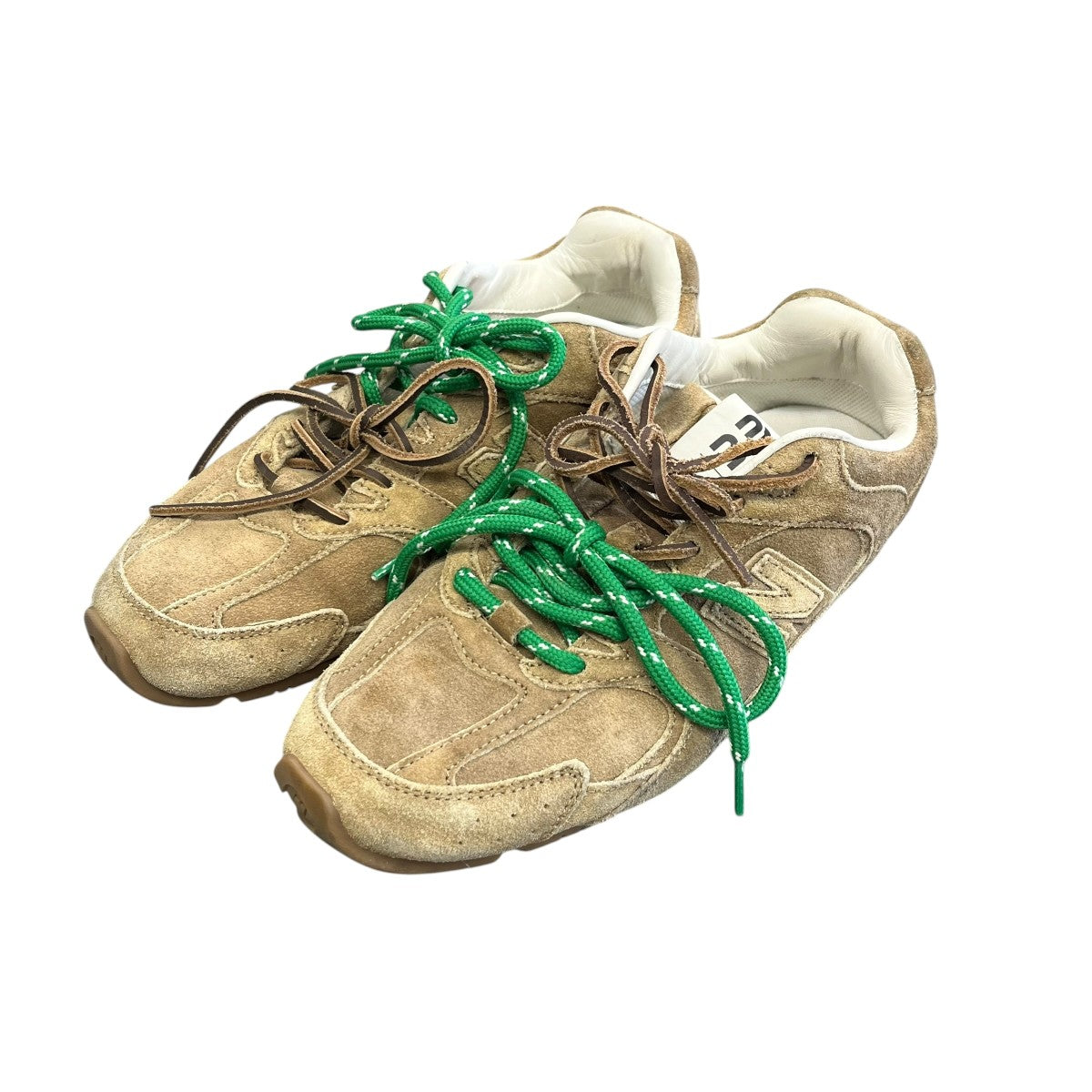 MIU MIU×NEW BALANCE 530 SLスエードxメッシュ スニーカー165 古着・中古-1枚目のアイテム画像