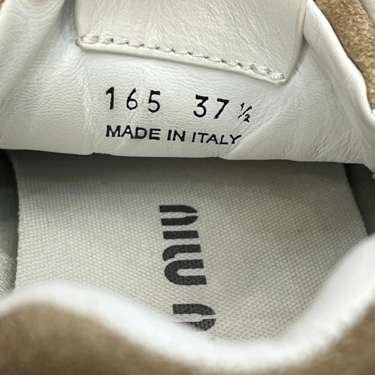 MIU MIU×NEW BALANCE 530 SLスエードxメッシュ スニーカー165 古着・中古-7枚目のアイテム画像