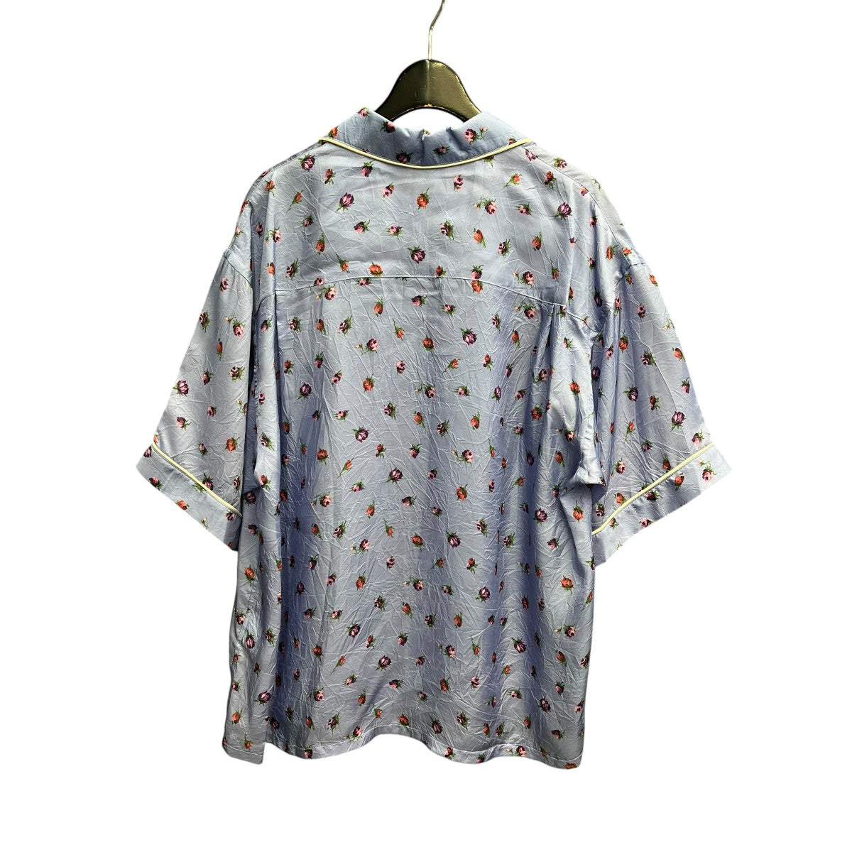 JANE SMITH 25SSCUPRO FLOWER PRINT PIPING OPEN COLLAR SHIRTS半袖シャツ25SSH #808L 古着・中古-2枚目のアイテム画像