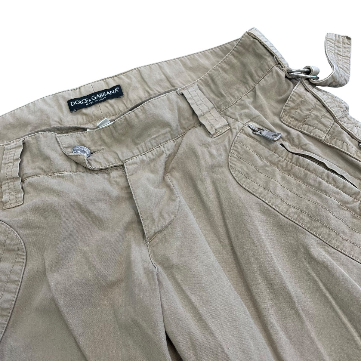 DOLCE ＆ GABBANA 00S パラシュートカーゴパンツVP09T/8041 古着・中古-3枚目のアイテム画像
