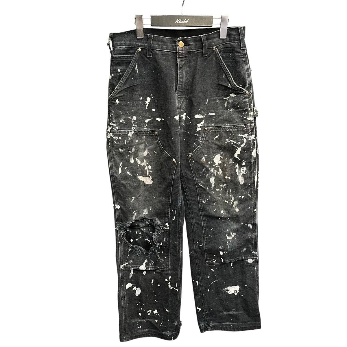 CarHartt USA製 ダブルニーB01 BK 古着・中古-1枚目のアイテム画像