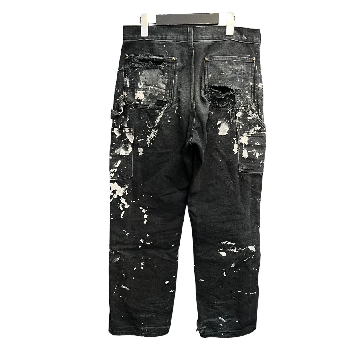 CarHartt USA製 ダブルニーB01 BK 古着・中古-2枚目のアイテム画像