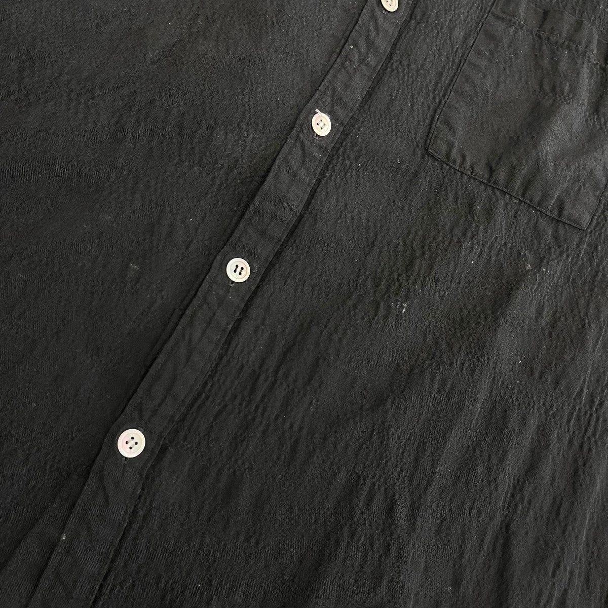 Yohji Yamamoto pour homme 89AWロングシャツ 古着・中古-6枚目のアイテム画像