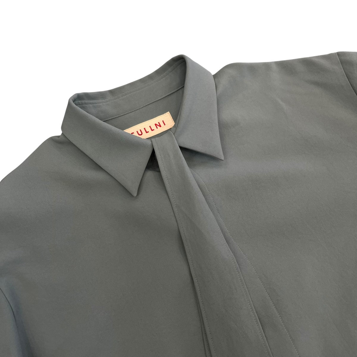 CULLNI Ribbon Tie Shirtロングシャツ21 SS 018 古着・中古-3枚目のアイテム画像