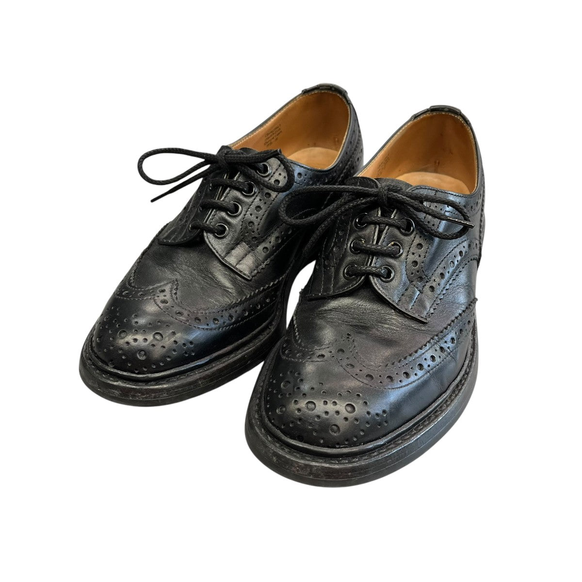 Tricker’s BOURTONウィングチップシューズ5633110 古着・中古-1枚目のアイテム画像