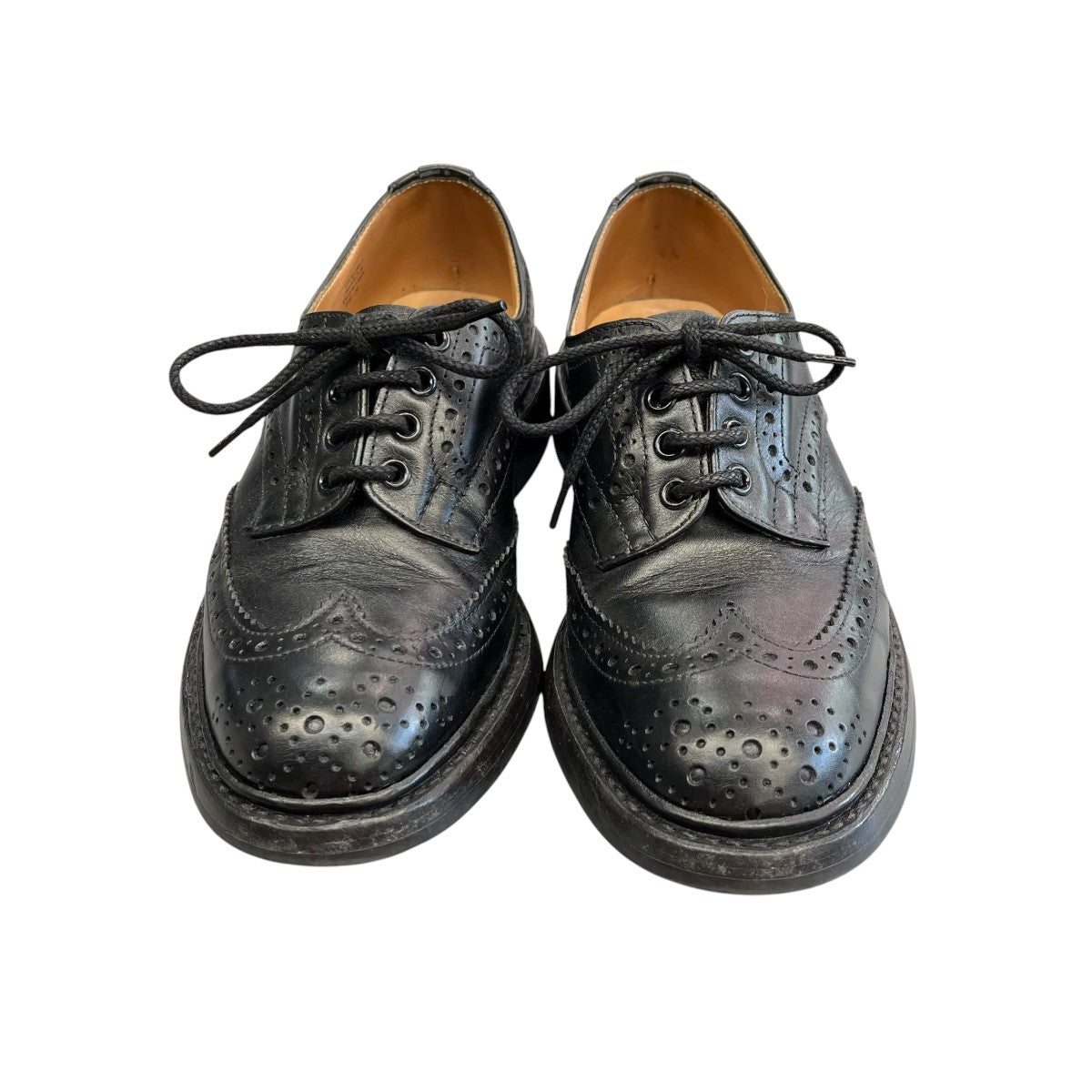 Tricker’s BOURTONウィングチップシューズ5633110 古着・中古-3枚目のアイテム画像
