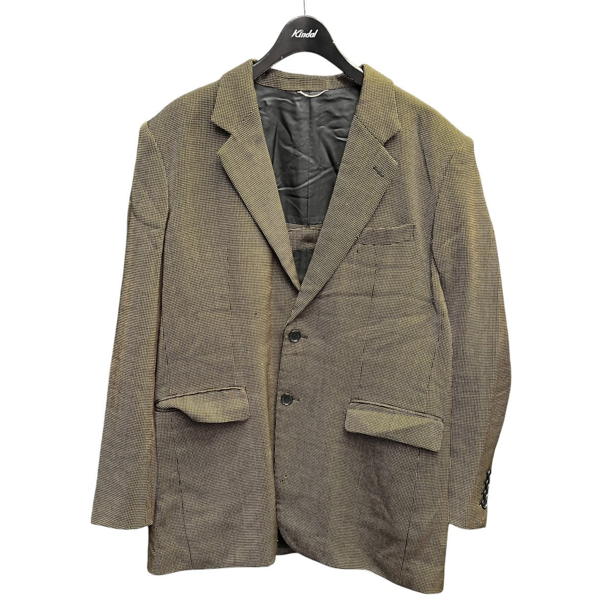 WOOL BACK BUTTONED JACKETテーラードジャケット1A008-0120-09