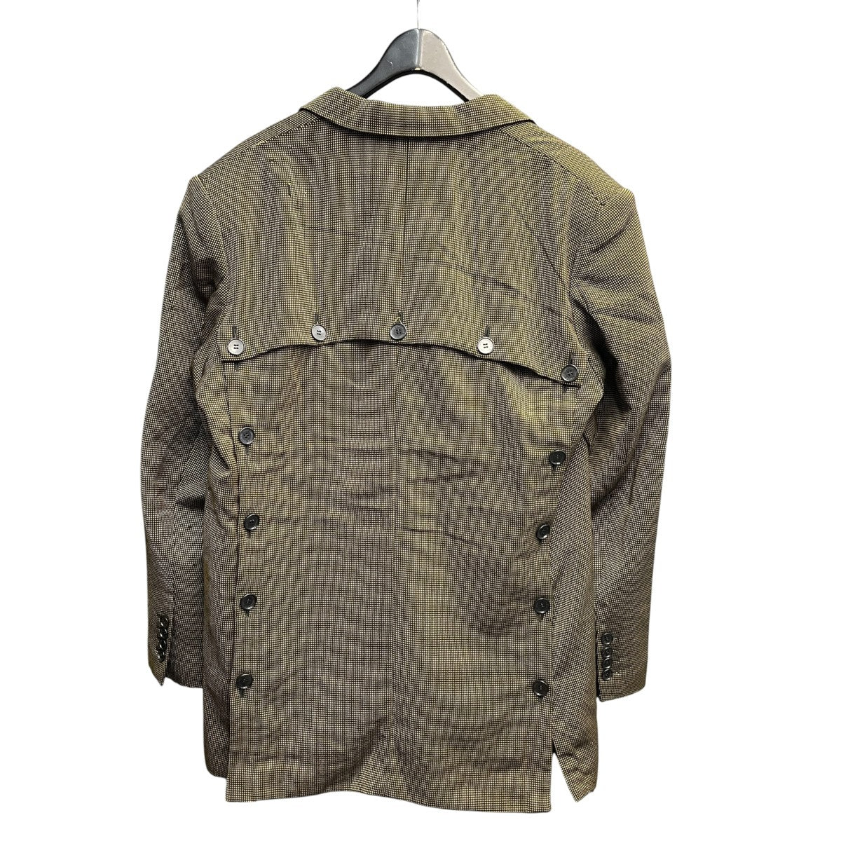 WOOL BACK BUTTONED JACKETテーラードジャケット1A008-0120-09