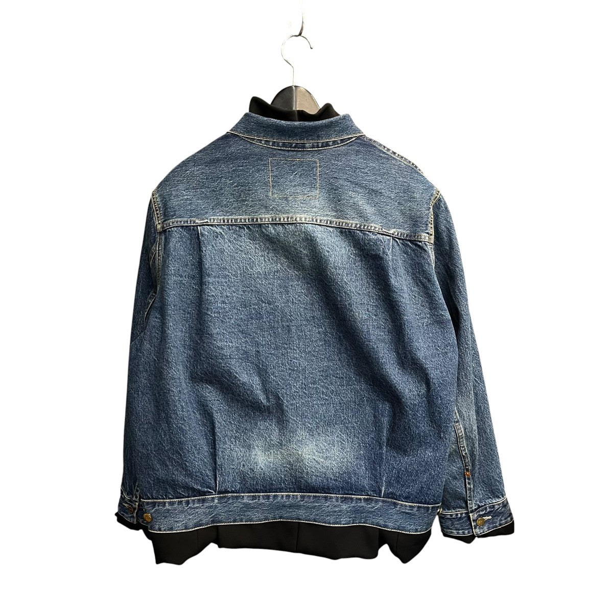 sacai×LEVI’S 25SSDENIM X MATELASSE TWILL REVERSIBLE BLOUSONリバーシブルデニムジャケット25-03706M 古着・中古-2枚目のアイテム画像