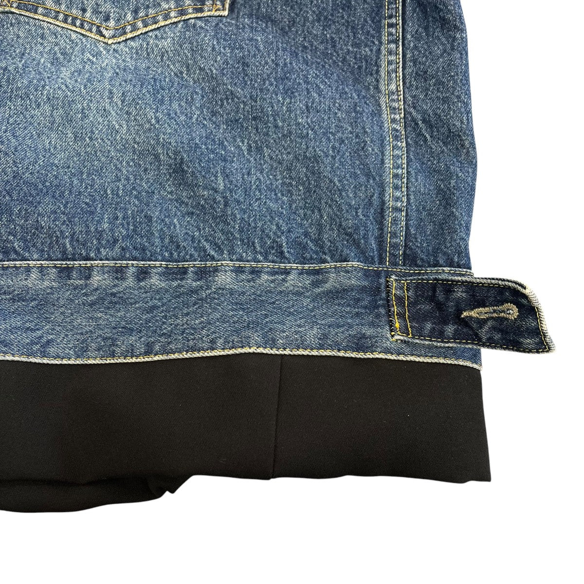 sacai×LEVI’S 25SSDENIM X MATELASSE TWILL REVERSIBLE BLOUSONリバーシブルデニムジャケット25-03706M 古着・中古-6枚目のアイテム画像