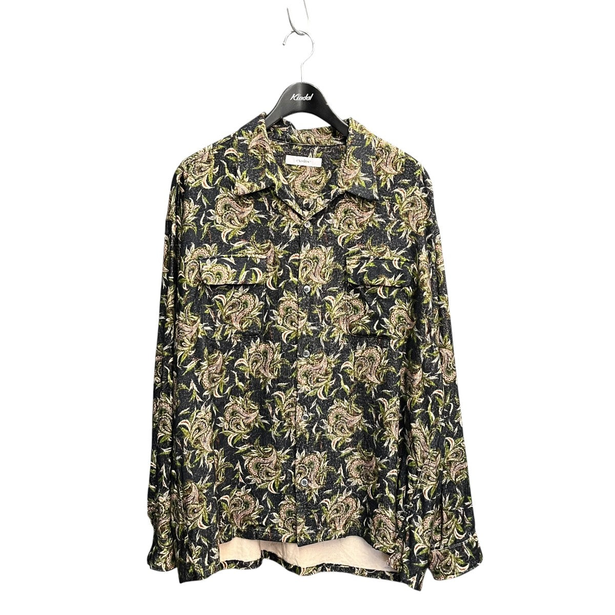 exodus 25AWBUDS PAISLEY OPEN COLLAR SHIRT25AW-SHLS-04 古着・中古-1枚目のアイテム画像