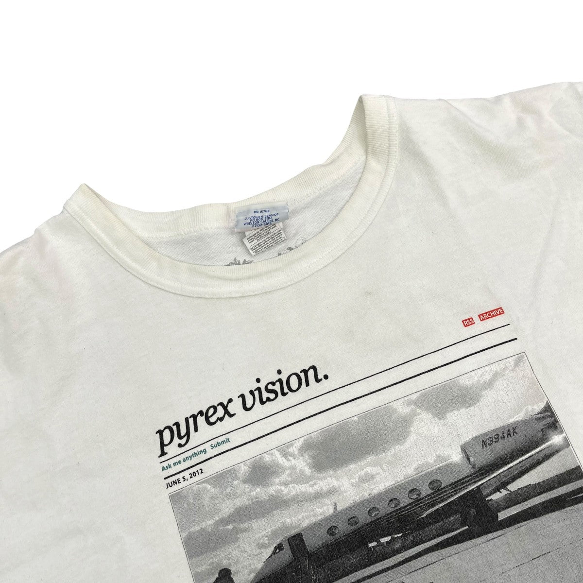 Denim Tears×Virgil Abloh 半袖カットソー27102-3012 古着・中古-3枚目のアイテム画像
